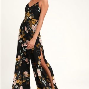 Lulus Floral Jumpsuit